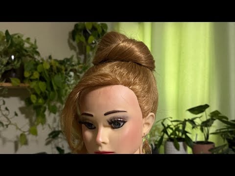 Updo Hairstyle | ASMR | Hair & Makeup 💄 Hairstyling, Hair Fixing, perfectionist, Finishing Touches 😆