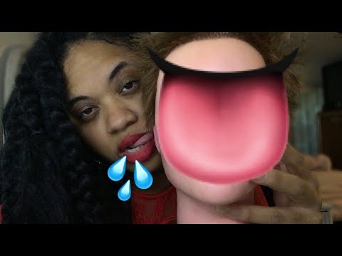 {ASMR}💦💦👅EAR EATING/SOUNDS (INTENSE)👄💦