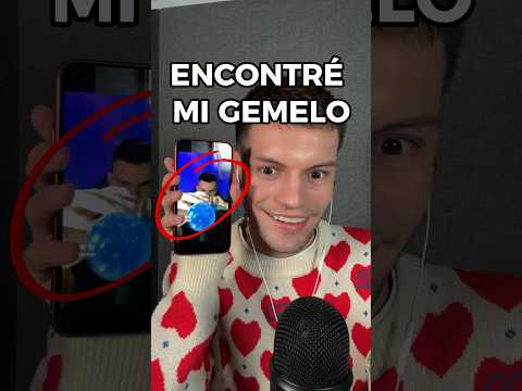 ENCONTRÉ MI GEMELO DE TIKTOK #asmr #shorts #viral #asmrvideo