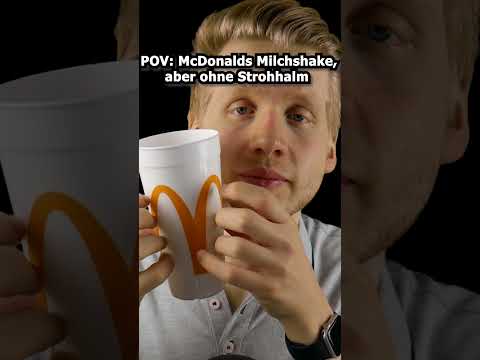 ASMR - POV: McDonalds Milchshake, aber ohne Strohhalm!! #shorts #asmr #roleplay #deutscheasmr