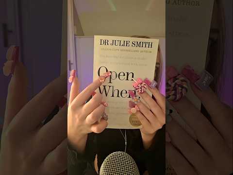 #asmr book tapping & tracing 💅