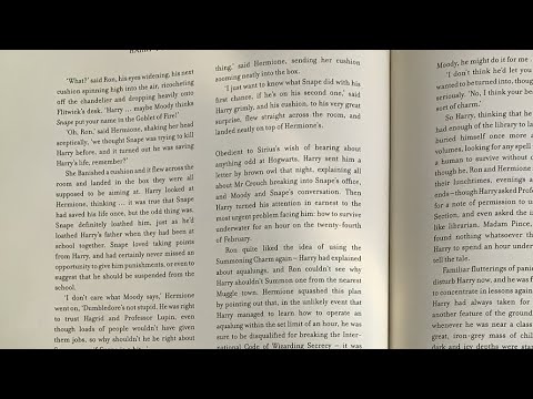 Reading asmr