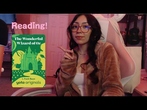 Asmr Reading: The Wonderful Wizard of Oz! (whispered reading)