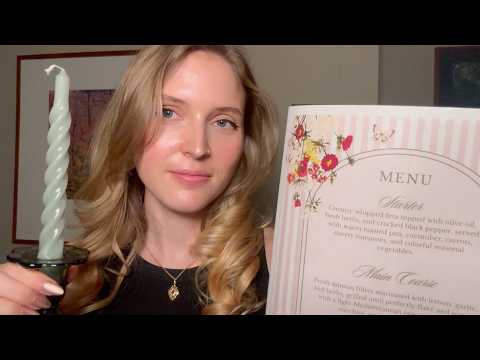 ASMR Valley Girl Assistant Plans Your Dream Dinner Party🍴(choose menu + decor)