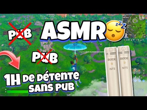 ASMR Français • JE T'ENDORS EN 1H SANS PUB 😴 (chuchotement et triggers avec les rode NT5)