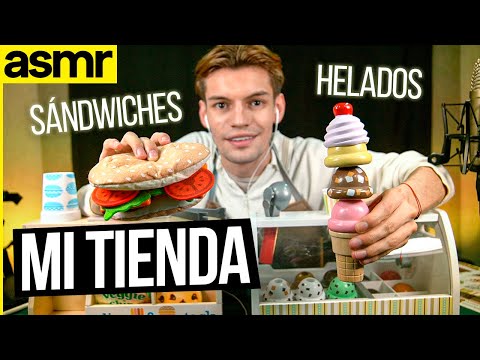 ASMR roleplay para dormir tienda - asmr español relajante