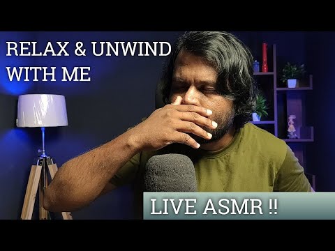 LIVE ASMR / Relax & Unwind With Me