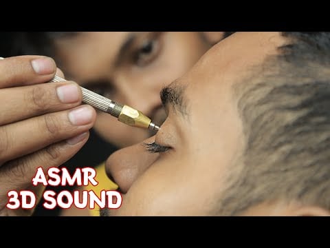 Pin Pen Therapy Is The Most Relaxing Tingles | ASMR Pin Pen Massage With Neck And Ear Cracking
