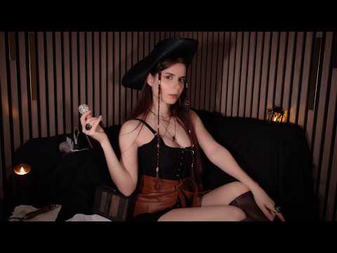 ASMR Roleplay - The Pirate Girl Captures You (Flirt, Kissing and Personal Attention)