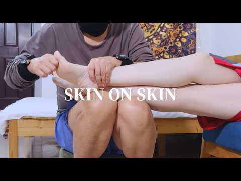 ASMR | Intense Leg Massage with Warm Oil (Skin-to-Skin, No Talking)