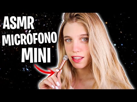 ASMR con el MICRÓFONO MÁS PEQUEÑO 🎤 (Mini micrófono muy relajante)