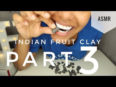 ASMR INDIAN DRY FRUIT CLAY PART 3 | Crunchy | NO TALKING