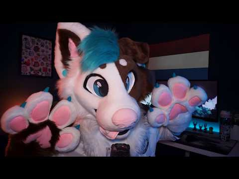 [Furry ASMR] Dutch rambles, paws and other triggers