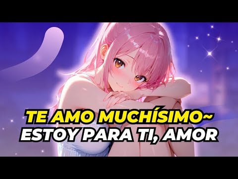 TU NOVIA te CALMA con SUSURROS esta NOCHE 💤✨ ASMR Anime Roleplay