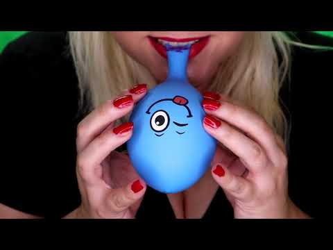 🎈 ASMR -Silly Balloon- Blowing/Deflating up Balloons Funday Friday Part 25 !!!