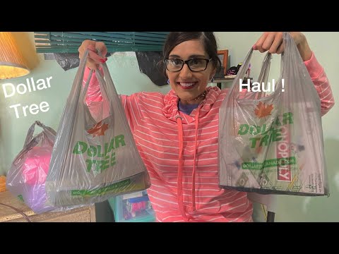 ASMR Dollar Tree Haul - Whisper! (With Tapping)
