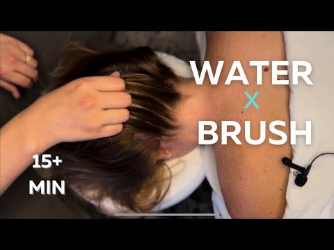 ASMR | Meditative Scalp Massage and Hair Brushing for Relaxation [No Talking] [Real Person]