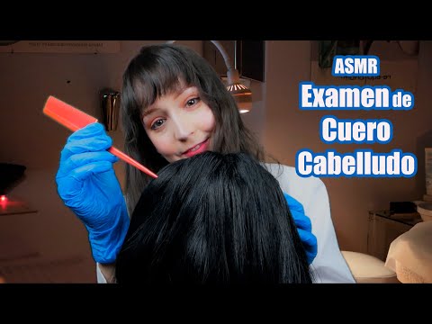 ⭐ASMR [Sub] Examen Realista de Cuero Cabelludo en Español, Doctor Roleplay (Soft Spoken)