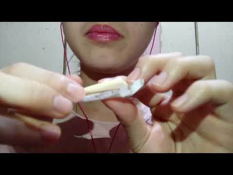 ASMR chewing gum eating sound