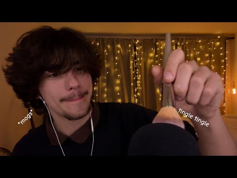 my brother does ASMR 😳
