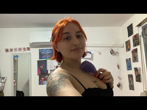 ASMR VOLVÍ🧡  soniditos para dormir