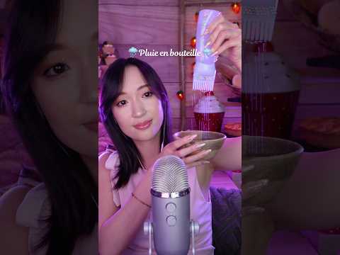 PLUIE EN BOUTEILLE 🌧️ #asmr