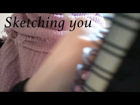 ASMR | 1 Minute Fast Sketching you