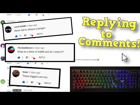 [ASMR] Replying To Your Comments!