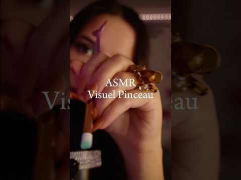 Un petit ASMR visuel pinceau en HD 🖌️✨ #asmrvideo #asmrbrushing #asmrvisual #relax #détente