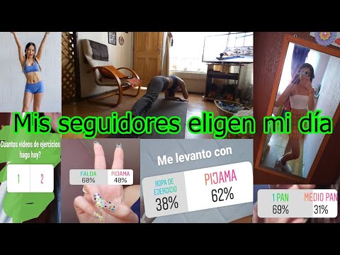 MIS SEGUIDORES DECIDEN MI DIA + RUTINA DE EJERCICIO|SOFIWI