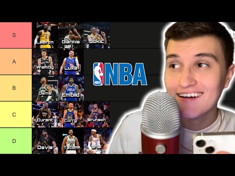 ASMR | NBA Players Tier List for Next Season 🏀💤 (whisper ramble)