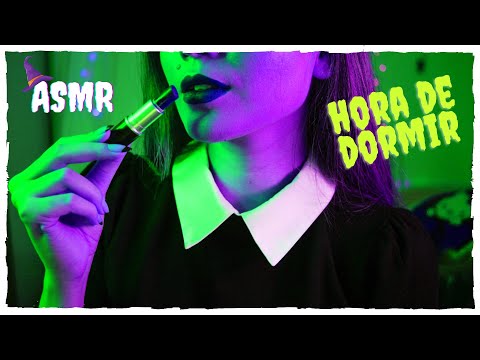 asmr te maquiando para o halloween (zumbi)