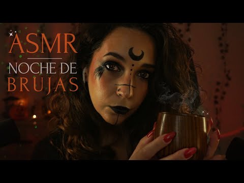 ASMR Susurros de una bruja | Lectura susurrada especial HALLOWEEN