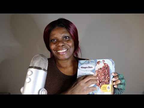 Almond Milk Chocolate Treat ASMR Eating Sounds