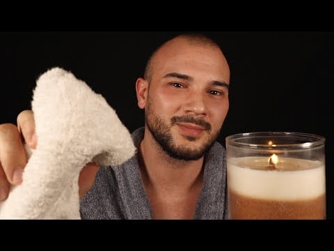 Getting you ready for Bed ASMR 💤 Very Sleepy Personal Attention 🍃 Vegan Facial Treatment