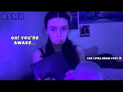 Stalker Girl Breaks Into Your Room To Draw You (Soft Spoken + Whispered) ASMR Roleplay