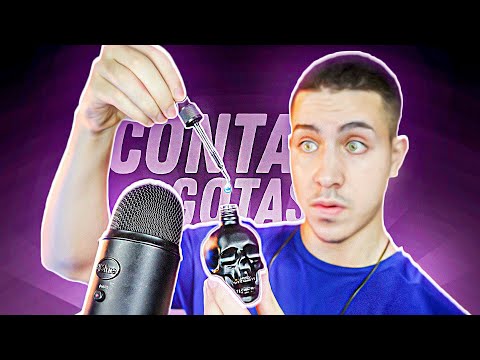 ASMR NOVO *CONTA GOTAS* PARA TE DAR SONO