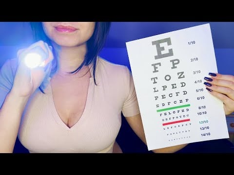 ASMR Test de Vue | Roleplay Ophtalmologue
