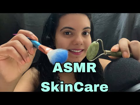 ASMR: FAZENDO SUA SKINCARE NOTURNA