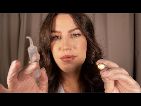 ASMR | Ear Exam & Clean👂Soft Spoken Medical Check-Up