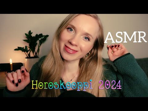 ASMR SUOMI Horoskooppi 2024✨Kuiskailua ❤️Video Nukahtamiseen💤ASMR WHISPERING