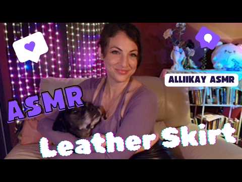 ASMR leather Clasp Zipper Scratch