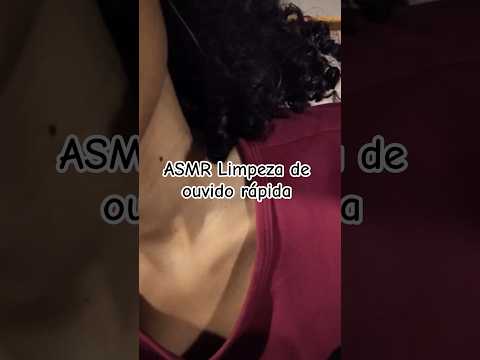 ASMR Limpeza de ouvido rápida #asmr #tingles