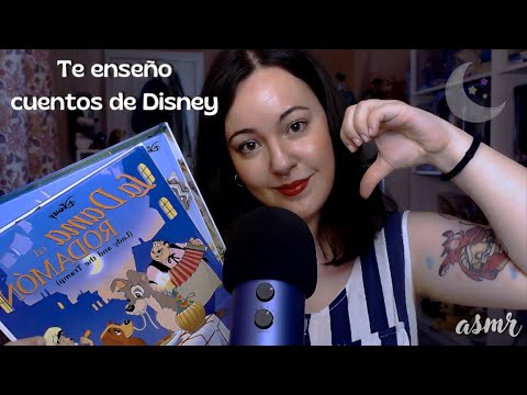 Te enseño cuentos Disney 💕| Pasando páginas y susurros