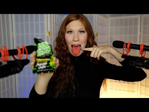 INTENSE and WET mouth sounds ASMR | Pop Rocks  | Candy | 4K