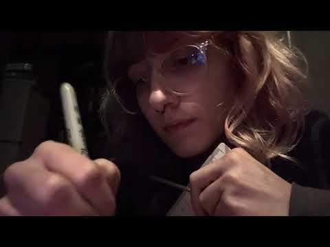 ASMR taking your measurements for no reason
