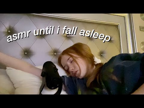 doing ASMR until i fall asleep... PART 2 **SNOOZING HARD***