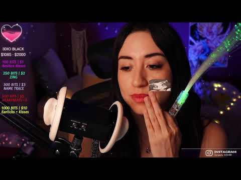 VEN POR TU ASMR 🌝 A S M R EN VIVO/ LIVE 🌝 !s !tip !cofres !earlicking