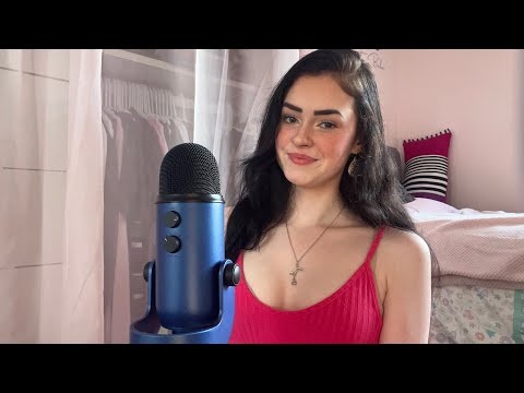 ASMR whisper ramble + random triggers 🩷