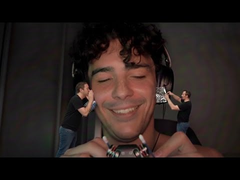 Extremely Sensitive Tascam Rambles Mouth Sounds and Mic Scratching 💤❤️ for tingles and sleep